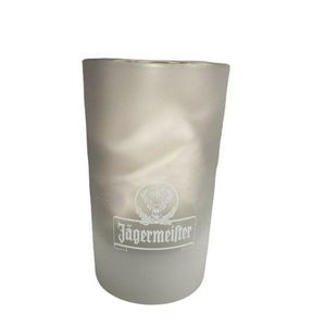 JAGERMEISTER Frosted Shooter 4CL White tall Shot Glass‎